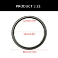 thumbnail image 3 of 2Pcs Silicone Gasket Sealing Rings Replacement Home Pressure Cooker Kitchen Cooker Sealing Rings Pressure Gasket 16cm, 3 of 7
