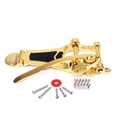 thumbnail image 2 of Guitarra Tremolo Vibrato Bridge Taiiece Hollowbody para Archtop Guitar Dorado Sunnimix Puente de vibrato trémolo, 2 of 8