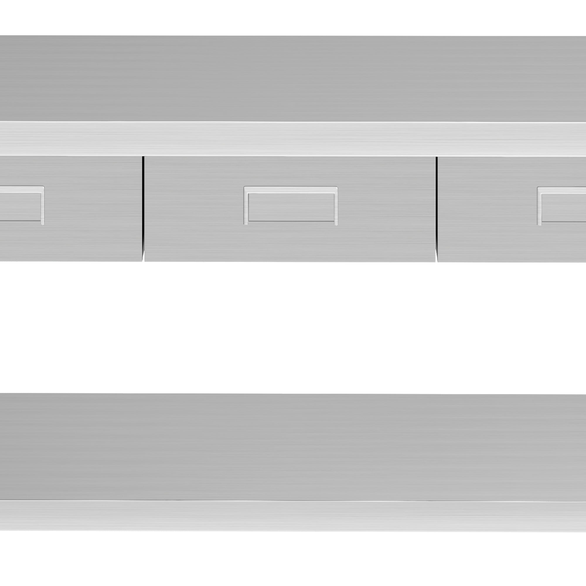 Uforic 72" X 24" Stainless Steel Work Table with Overshelves & Drawers Table for Home Kitchen Restaurant Garage Warehouse Outdoor