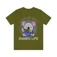 thumbnail image 2 of Cute Living My Best Ramen Life Kawaii Anime Koala Chopsticks Tshirt S-3XL, 2 of 9