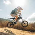 thumbnail image 4 of GOTRAX Fitz16 Electric Dirt Bike for Kids Ages 8+, 36V Battery,16 miles, 16" Off-Road Tires, Dual Suspension,Black, 4 of 15