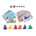 thumbnail image 2 of Juguete educativo, bloques de construcción de equilibrio de madera, bloques apilables para niños, juguete de piedra apilado, confiable y duradero, 2 of 9