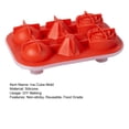 thumbnail image 3 of CSChome Ice Cube Tray Ice Cube Tray with Lid: Non sticky 3D Rose Ball Mold for DIY Baking, 3 of 6