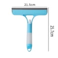 thumbnail image 2 of Household Double Water Spray Glass Scraper Wiper Kit for Windows and Cars – Spray Brush with Scrubber for Glass Easy Clean Tool for Scrubbing Wiping and Rinsing, 2 of 4