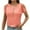 Pink, variant on Uaswgudfs Women's Cold Shoulder Blouse & Henley Tee, Casual Basic Off Shoulder Open Shoulder Short Sleeve Tops