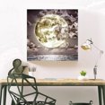 thumbnail image 3 of Moon - Peinture Diamant Complète - 30x30cm, 3 of 3