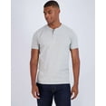 thumbnail image 2 of Real Essentials 3 Pack: Men's Cotton Short & Long Sleeve Henley T-Shirt Performance Activewear (Available In Big & Tall), 2 of 7