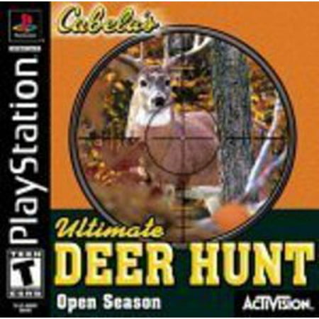 Cabelas Plate - Cabelas Ultimate Deer Hunt - Playstation PS1 (Refurbished)
