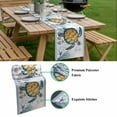 thumbnail image 5 of Coastal Turtle Table Runner - 108 Inch Long, Kitchen Dining Table Runner Dresser Scarves, Ocean Nautical Starfish Conch Seashells Farmhouse Decor for Coffee Tables Wedding Party Banquet, 5 of 8