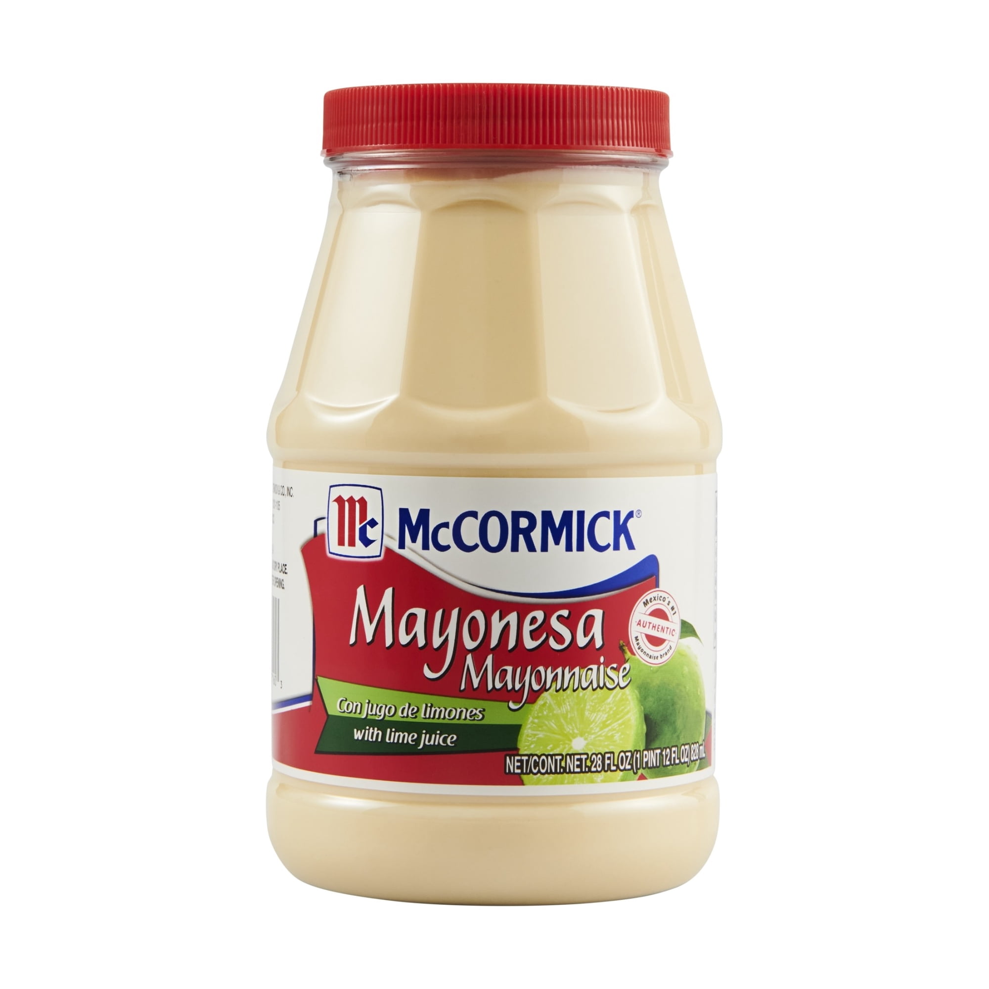 McCormick Mayonesa (Mayonnaise) With Lime Juice, 28.0 fl oz Jar