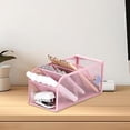 thumbnail image 7 of Lksixu Metal Mesh Desk Organizer, 5-Layer Pencil Container Stationery Holder, Small Desktop Pen Storage Rack, Multi-Purpose Makeup Brushes Storage Box for Home Office, 7 of 7