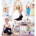 thumbnail image 4 of Calcetines De Yoga Con Protuberancias Para Hombres Y Mujeres Calcetines Antideslizantes Para Yoga Pilates 2 Pares Moyic OD016947-02, 4 of 6