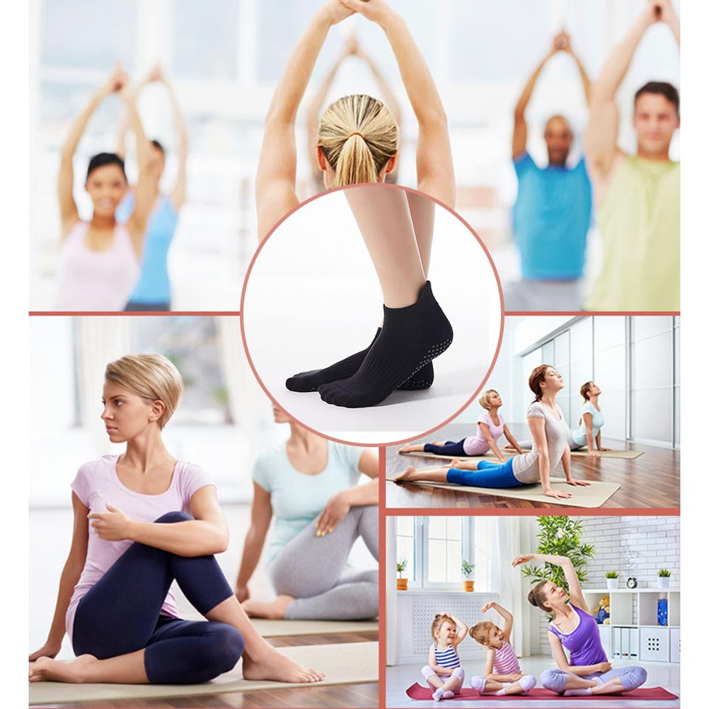 Ofia Lot De 2 Paires De Chaussettes De Yoga Antidérapantes Pour Fee