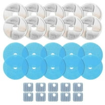 10Set Cat Water Fountain Filter Replacement for Square 2.2L/73oz Cat Fountain Triple Filtration Pet Fountain Filter