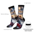 thumbnail image 5 of Lsque Chucky Printed Men's Crew Socks, Soft Durable Breathable Moisture-Wicking with Odor Control Cotton socks, 5 of 7