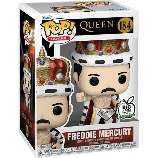 Funko POP! Queen Freddie Mercury #184 Diamond Collection Funko -