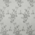 thumbnail image 4 of No. 918 Quinn Floral Lace Sheer Rod Pocket Curtain Panel, 58"x95", Dove Gray, 4 of 5