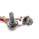 thumbnail image 2 of LP Switch Line Group Electric Guitar Wiring Harness Prewired Kit Toggle Switches 1 Volume 1 Tone 500K Pots 1T1V GU204, 2 of 4
