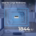 thumbnail image 3 of CUCKOO CAC-R1510FW | 3-Stage Filtration H13 True HEPA Air Purifier | Eliminates Allergens, Smoke, Dust, Odor, and Pet Dander, For Living Rooms & Bedrooms, 3 of 6