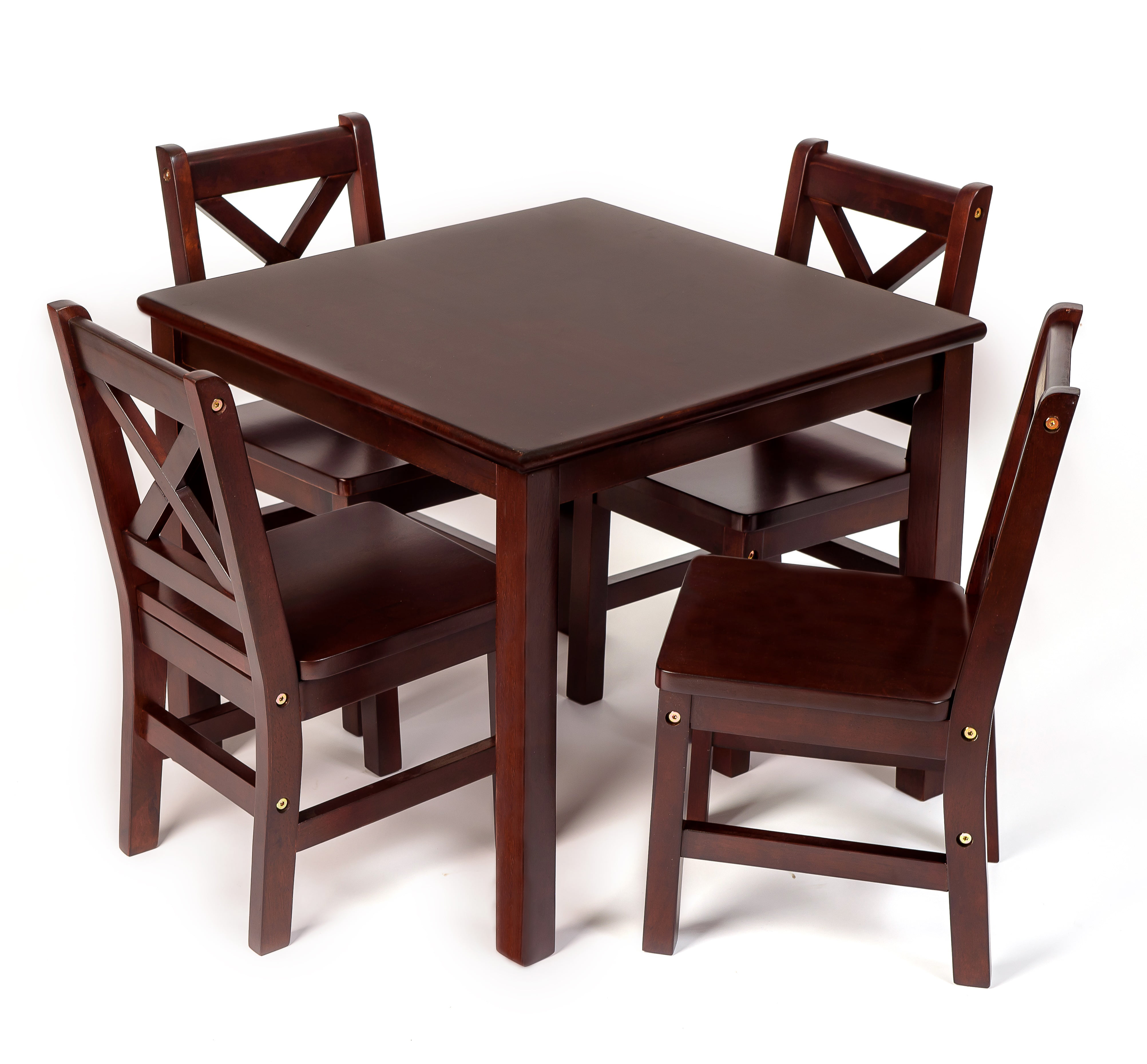 eHemco Kids Solid Hard Wood Table in Honey Oak without chair 