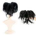 thumbnail image 2 of 14 Inch Adjustable Messy Style Ponytail Hair Extension with Jaw Claw Synthetic Hair-Piece, 2 of 7