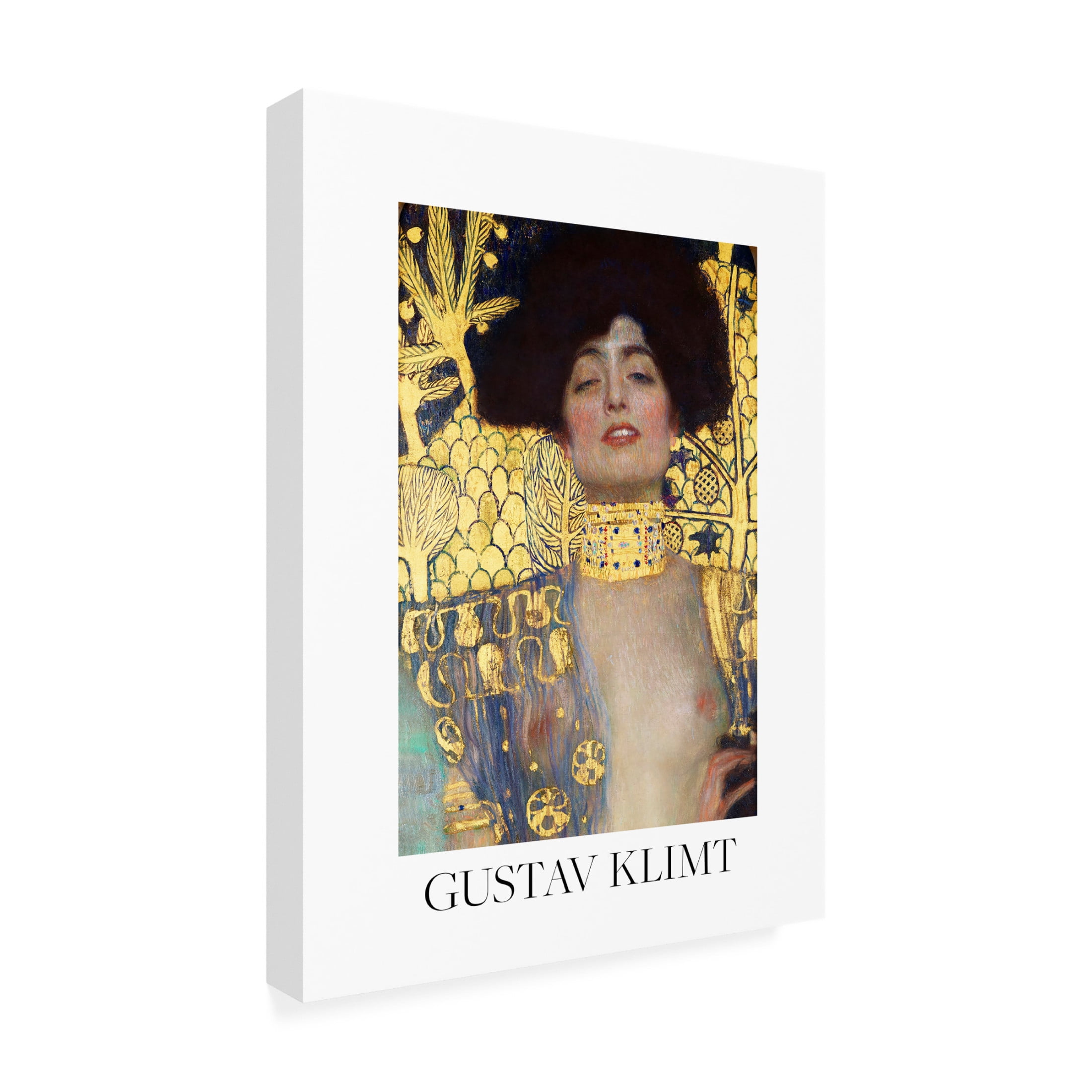 Canvas Wall Art - Pictufy 'Judith And The Head Of Holofernes 1901 Poster' Wall Art for Living Room, Bedroom, or Office D?cor by Trademark Fine Art - 18 x 24 Inches