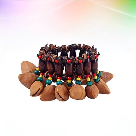 Worgeous 1Set Bracelet for African Ankle Bells and Wrist Bells in Music Performances