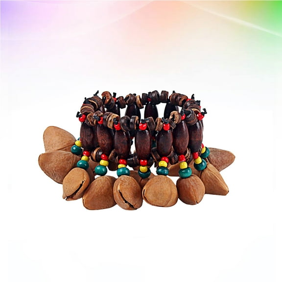 Worgeous 1Set Bracelet for African Ankle Bells and Wrist Bells in Music Performances