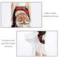 thumbnail image 2 of Santa Claus Stylish Chiffon Summer Beach Dresses for Women, 2 of 6