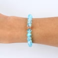 thumbnail image 3 of Pulseras De Pareja De Corona Pulseras De Cuentas Magnéticas De Piedra Natural Regalos Para Amigos De La Familia Methold  AP007125-03, 3 of 6