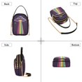 thumbnail image 3 of FORMRS Crossbody Bag for Women Quilted Travel Shoulder Cell Phone Purse with Chain Strap Handbag, Colorful UFO, 3 of 7