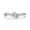 Silver, variant on Luxury Womens 925 Silver Ring with Gold-Plated Artificial Gemstones and Semi-Precious Stones, Diamond Processing