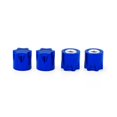thumbnail image 1 of 4 piezas de tuerca central M4 para llanta de aluminio, 1 of 7