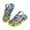 Blue, variant on KKBOTIVE Boys Girls Dinosaur Print Graden Shoes on Sandals Slides Water Summer Slippers for Kids Outdoor Beach Pool, Blue Size: 4.5-5 Years