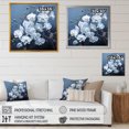 thumbnail image 4 of Designart "Delicate Abstraction: Blue Orchid Blossoms" Orchids Floater Framed Wall Art Prints, 4 of 5