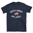 thumbnail image 1 of South Amboy New Jersey Patriot Men's Cotton T-Shirt, 1 of 1