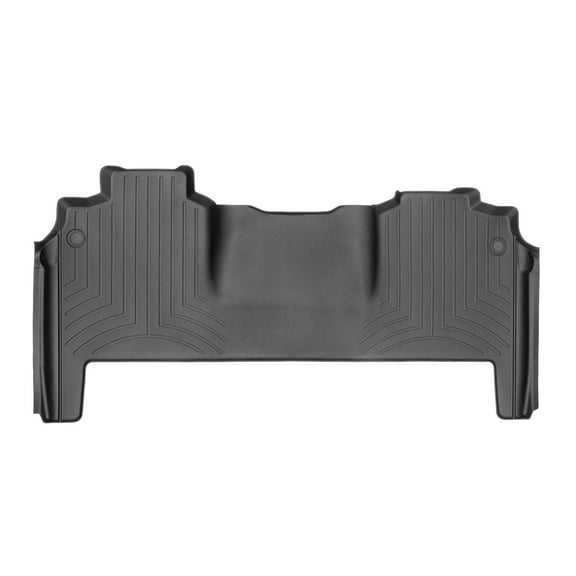 WeatherTech Custom Fit FloorLiners compatible with 2019-2025 Dodge Ram Truck 2500/3500 - 2nd Row, Black