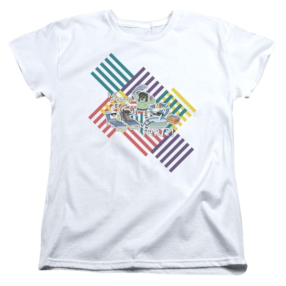 Regular Show - We Gonna Party - Women's Short Sleeve Shirt - Small