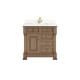 thumbnail image 6 of James Martin Vanities 547-V36-1Wz Brookfield 36" Free Standing Single Basin Vanity Set -, 6 of 7
