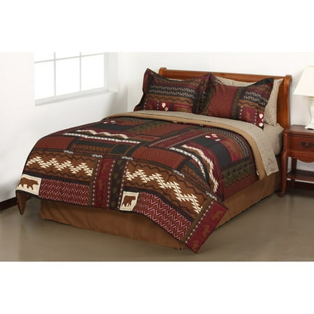 Mainstays Coordinated Bedding Set, Cabin