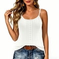 thumbnail image 7 of Xdegoge Womens Floral Lace Cami Tank Tops With Built In Bra Padded Spaghetti Strap Workout Crop Shirts Athletic Yoga Fitness Sleeveless Layering Blouses Tees, 7 of 7