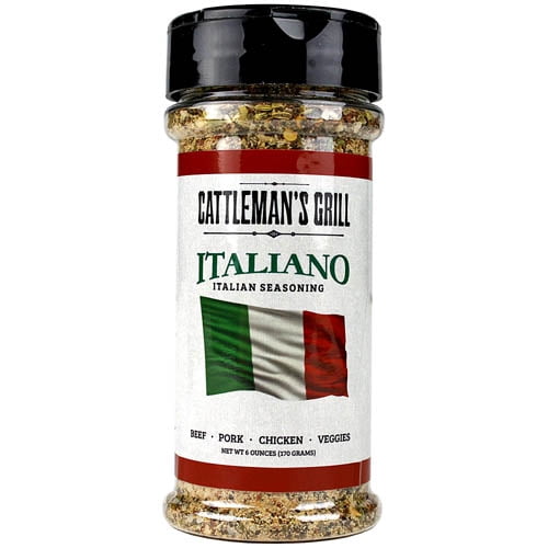 Cattleman's Grill Italiano Italian Style Seasoning 6 oz. Bottle Classic