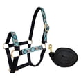 thumbnail image 4 of Tahoe Tack Patterned Nylon Mini Horse Halters with Padded Noseband and Matching 7’ Soft Grip Lead Rope - 6 Month Warranty, 4 of 4