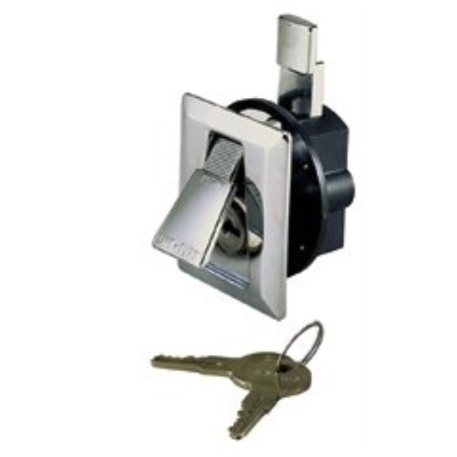 perko 0921dp0chr flush lock & latch with 2 keys