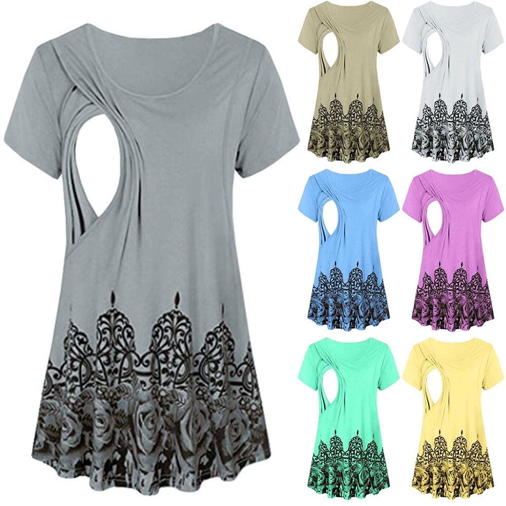 breastfeeding tunic tops