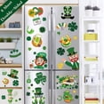 thumbnail image 2 of De Calcomanías Para Ventana Del Día De San Patricio, Calcomanías Para Ventana De Trébol Verde, Pegatinas De Duende Irlandés, Decoraciones De Fiesta Para El Hogar, Cocina, Oficina, Fiesta 8 Hojas Speravity  EL015841-00, 2 of 5