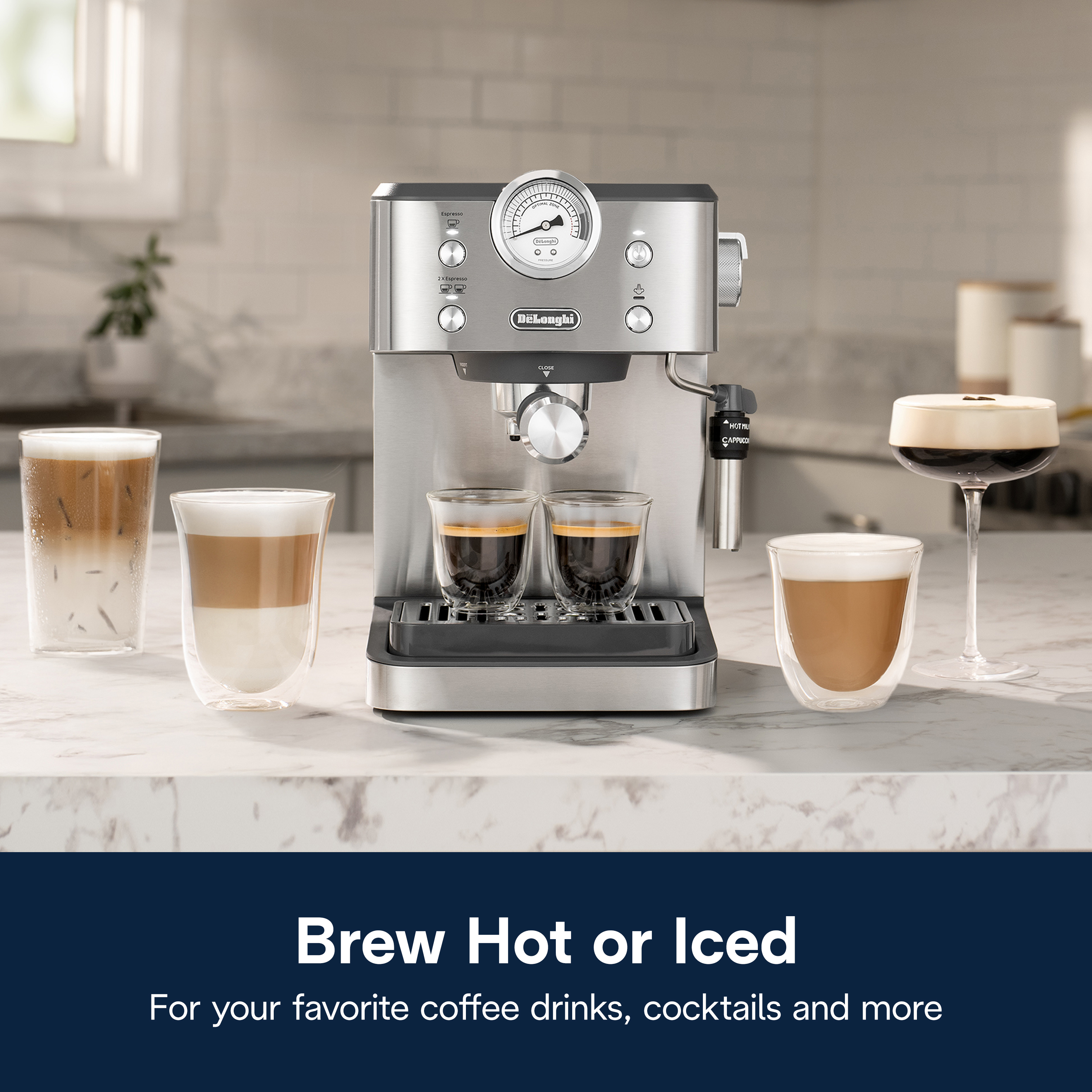 De'Longhi Classic Espresso Machine with Thermoblock photo 7