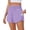 Lilac, variant on Women's High Waisted Running Shorts Mesh Liner Athletic Shorts Quick Dry Gym Workout Shorts with Zip Pocket