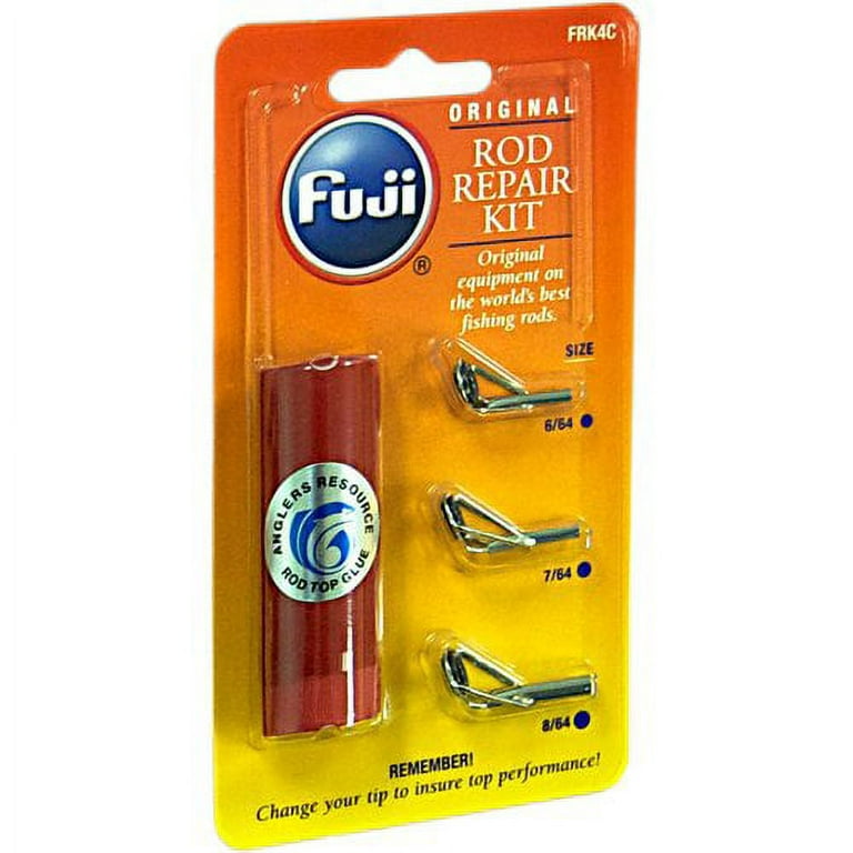 Fuji FRK4C Polished Rod Repair Kit Glue & 3 Tops 