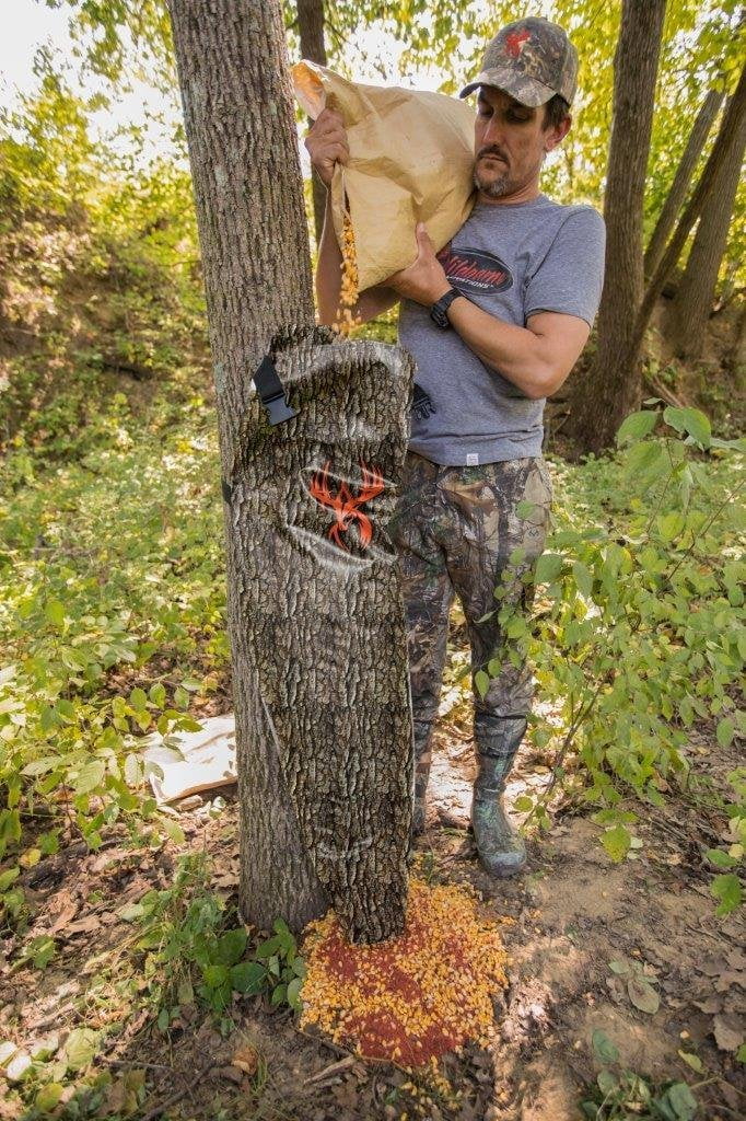 Wildgame Innovations Treehugger Mossy Oak Camo Tree Game Feeder